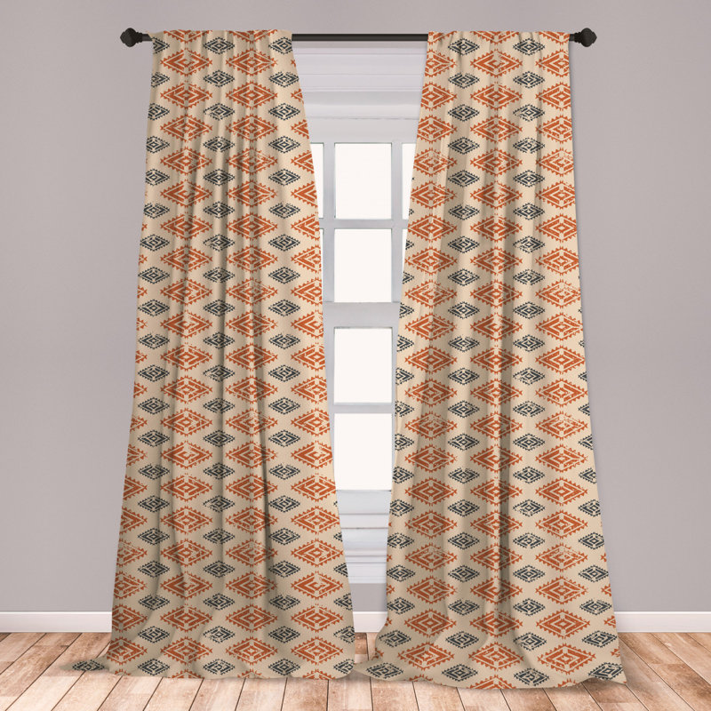 East Urban Home Zambia Room Darkening Rod Pocket Curtain Panels Wayfair